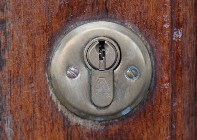 Replace door locks